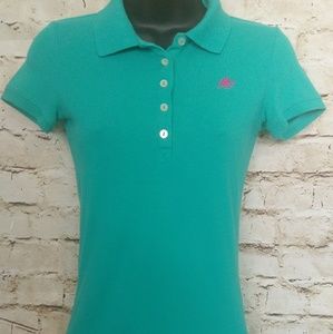 Aeropostale Womens Polo Style Short Sleeve Shirt-S